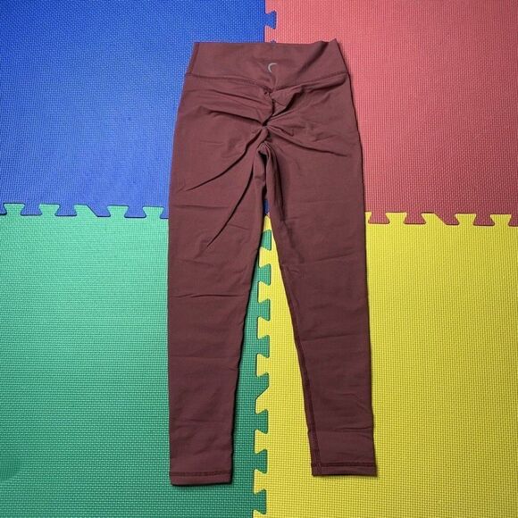 Zyia Active Poppy Scrunchy What Hi-RIse Legging Size XS - Picture 2 of 10